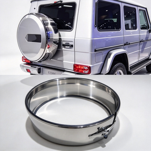 Chrome spare wheel - chrome,