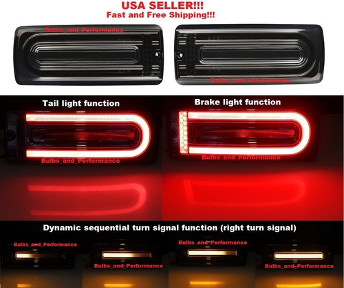 Smoked lens led - tail, brake