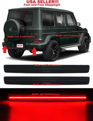 Smoked lens led bumper - smoked,